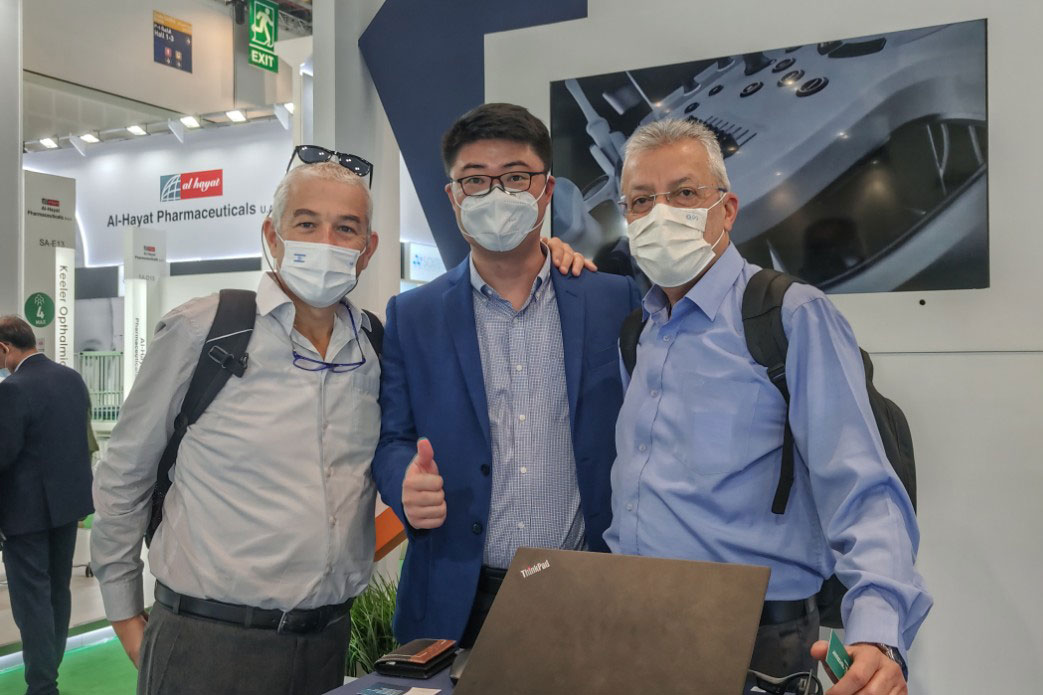 Hisense medical at the Arab and Indonesia medical equipment exhibitions